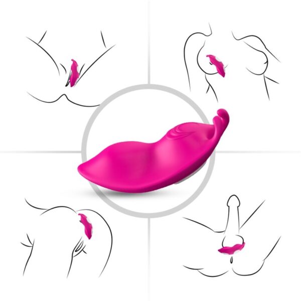 Armony Honeybee — Panty Vibrator, Remote Control, Fuchsia — Clitoral Stimulators — view 3
