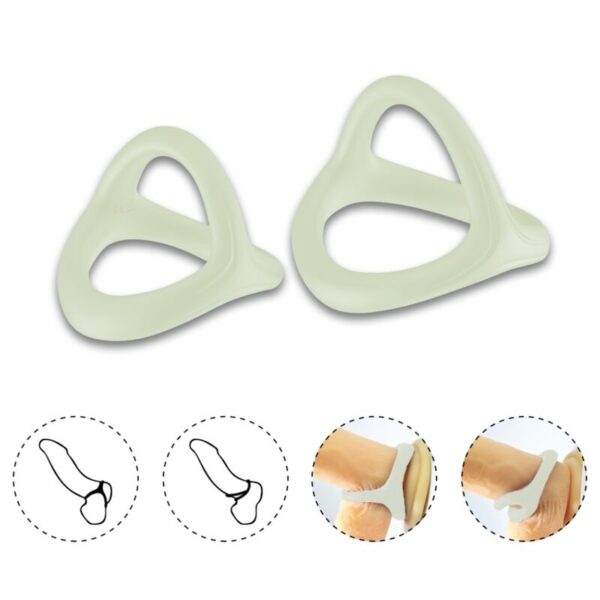 Armony Tresor Double — Cock Ring, Silicone, Luminous — Classic Cock Rings — view 3