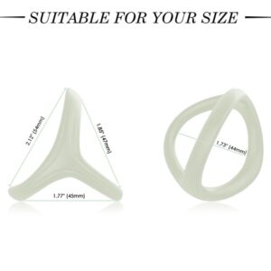 Armony Tresor Double — Cock Ring, Silicone, Luminous — Classic Cock Rings — view 2
