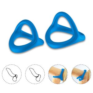 Armony Tresor Double — Cock Ring, Silicone, Blue — Classic Cock Rings — view 2