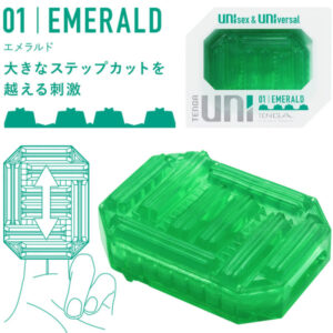 Tenga Uni Emerald — Finger Sleeve — Male Masturbators — view 4