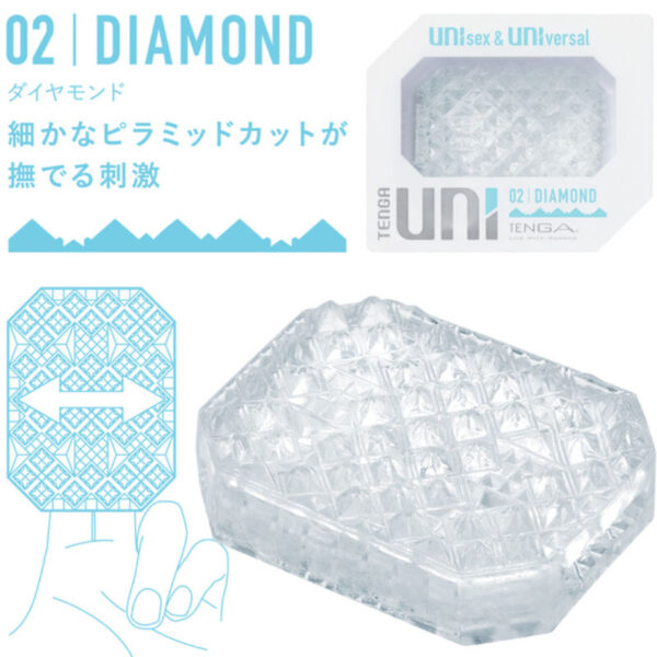 Tenga Uni Variety Pack — Finger Sleeve, 4 Units — Male Masturbators — view 3