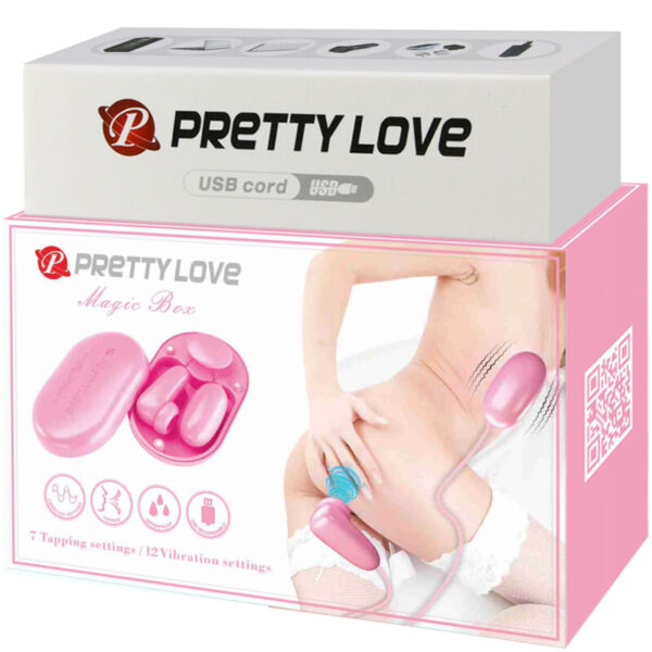 Pretty Love Magic Box — Vibrating Egg, Rechargeable, Pink — Clitoral Stimulators — view 6