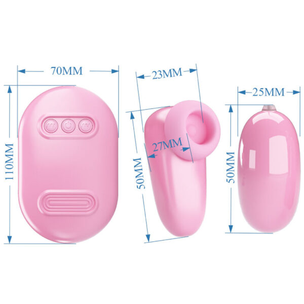 Pretty Love Magic Box — Vibrating Egg, Rechargeable, Pink — Clitoral Stimulators — view 4
