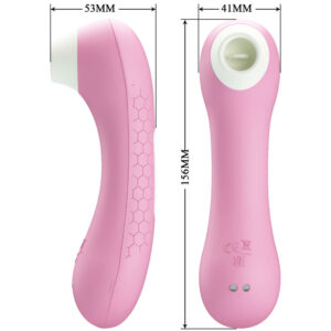 Romance Emerald — Air Pulse Stimulator, Rechargeable, Pink — Clitoral Stimulators — view 4