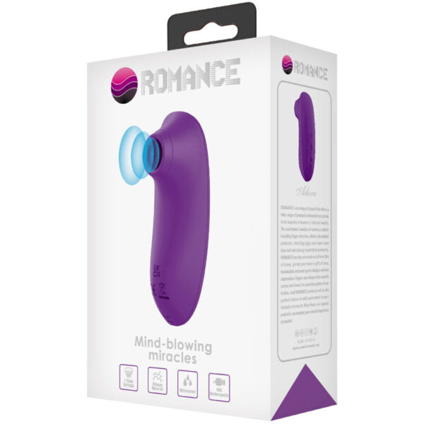 Romance Adora Mini — Air Pulse Stimulator, Rechargeable, Violet — Clitoral Stimulators — view 5