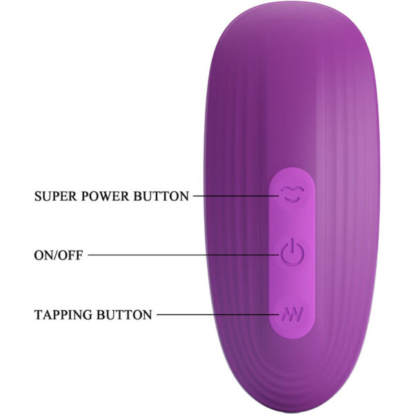 Romance Adora Mini — Air Pulse Stimulator, Rechargeable, Violet — Clitoral Stimulators — view 3