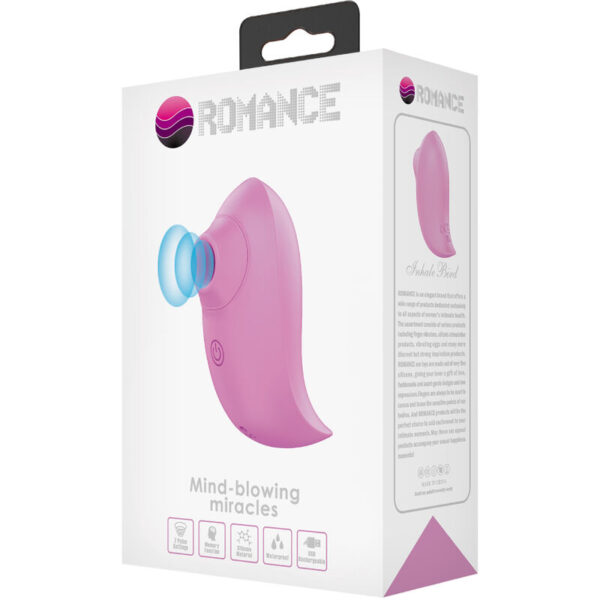 Romance Inhale Bird Mini — Air Pulse Stimulator, Pink — Clitoral Stimulators — view 7