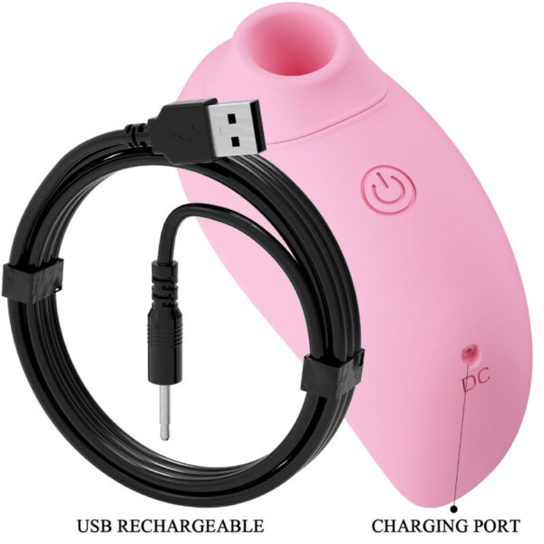 Romance Inhale Bird Mini — Air Pulse Stimulator, Pink — Clitoral Stimulators — view 6