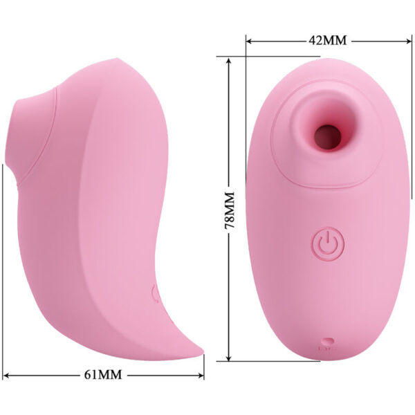 Romance Inhale Bird Mini — Air Pulse Stimulator, Pink — Clitoral Stimulators — view 5