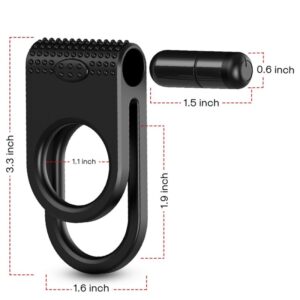 Armony Twins — Vibrating Cock Ring, Black — Cock Rings — view 2