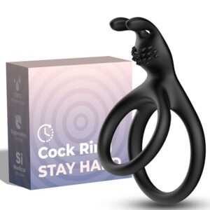 Armony Tensy Double — Cock Ring, Silicone, Black — Classic Cock Rings — view 3
