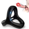 Armony X-Multiposition — Cock Ring, Silicone, Black — Classic Cock Rings