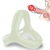 Armony X-Multiposition — Cock Ring, Silicone, Luminous — Classic Cock Rings