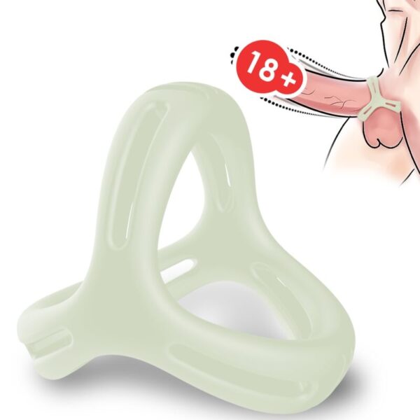 Armony X-Multiposition — Cock Ring, Silicone, Luminous — Classic Cock Rings