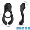 Armony Veyron — Vibrating Cock Ring, Black — Cock Rings