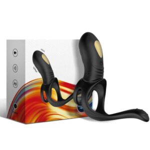 Armony Joy Jumper — Vibrating Cock Ring, Black — Cock Rings — view 3