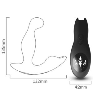 Armony Bat King — Prostate Massager, Remote Control, Black — Anal — view 4