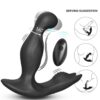 Armony Bat King — Prostate Massager, Remote Control, Black — Anal