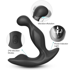 Armony Bat King — Prostate Massager, Remote Control, Black — Anal — view 2