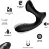 Armony Storm — Prostate Massager, Remote Control, Black — Anal