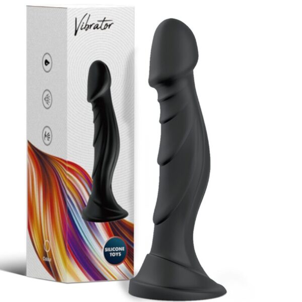 Armony — Vibrating Dildo, Remote Control, 18.6 cm, Black — Anal — view 4