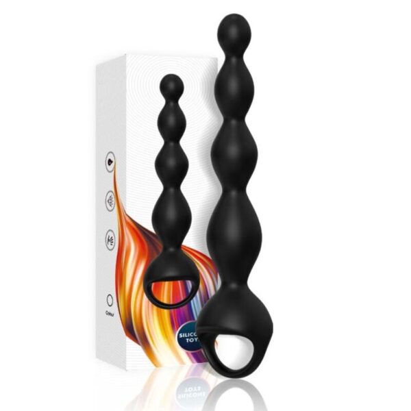 Armony Finger — Vibrating Butt Plug, 21 cm, Black — Anal — view 2