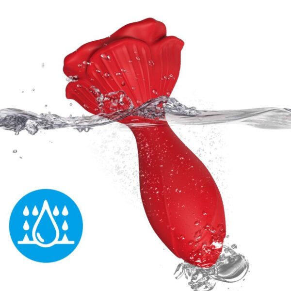 Armony — Vibrating Butt Plug, Remote Control, 10.3 cm, Red — Anal — view 4