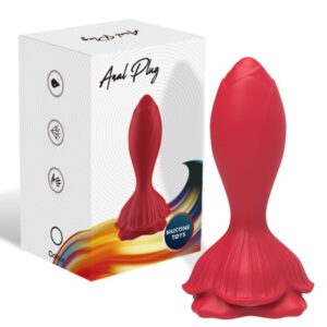 Armony — Vibrating Butt Plug, Remote Control, 10.3 cm, Red — Anal — view 2