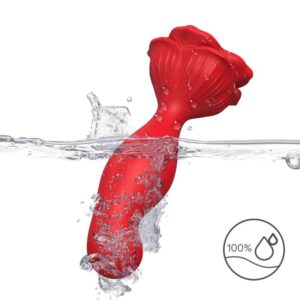 Armony — Vibrating Butt Plug, Remote Control, 12 cm, Red — Anal — view 3