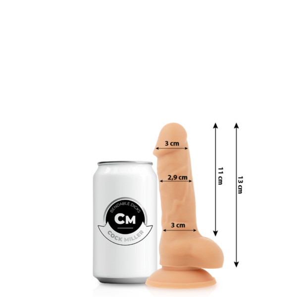 Cock Miller Cocksil — Realistic Dildo, Dual Density, 13 cm, Flesh — Dildos — view 2