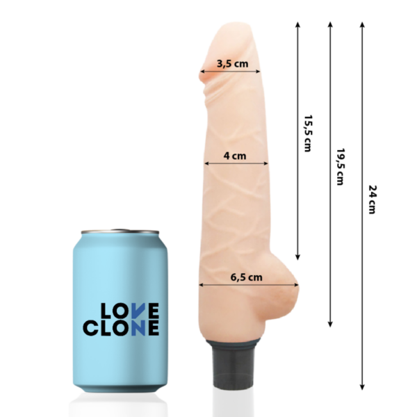 Loveclone Harald — Realistic Vibrator, 24 cm — Realistic Vibrators — view 3