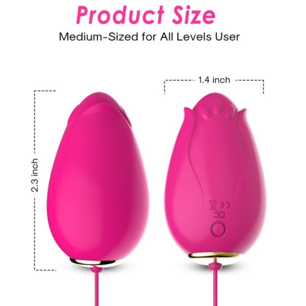 Armony Mandala — Vibrating Egg, Remote Control, Fuchsia — Clitoral Stimulators — view 3