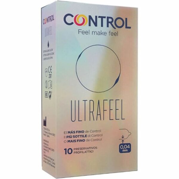 Control Adapta Finissimo Ultrafeel — Ultra Thin Condoms, 10 Pack — Condom Multipacks