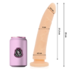 Delta Club — Realistic Dildo, Silicone, 23 cm, Natural — Dildos