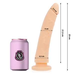 Delta Club — Realistic Dildo, Silicone, 23 cm, Natural — Dildos