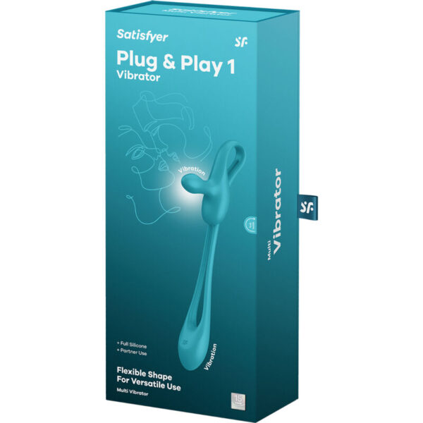 Satisfyer Plug and Play 1 — Vibrating Butt Plug, Silicone — Anal — view 6