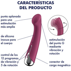 Satisfyer Spinning G-Spot 1 — Vibrator, Rechargeable — G-Spot Vibrators — view 4