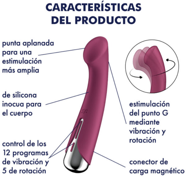 Satisfyer Spinning G-Spot 1 — Vibrator, Rechargeable — G-Spot Vibrators — view 4