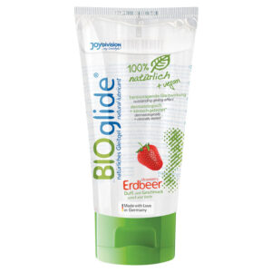 Joydivision Bioglide — Flavoured Lubricant, 80 ml, Strawberry — Flavored Lubricants