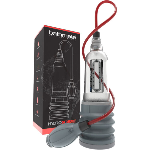 Bathmate HydroXtreme 7 Wide Boy — Penis Pump, Clear — Penis Pumps