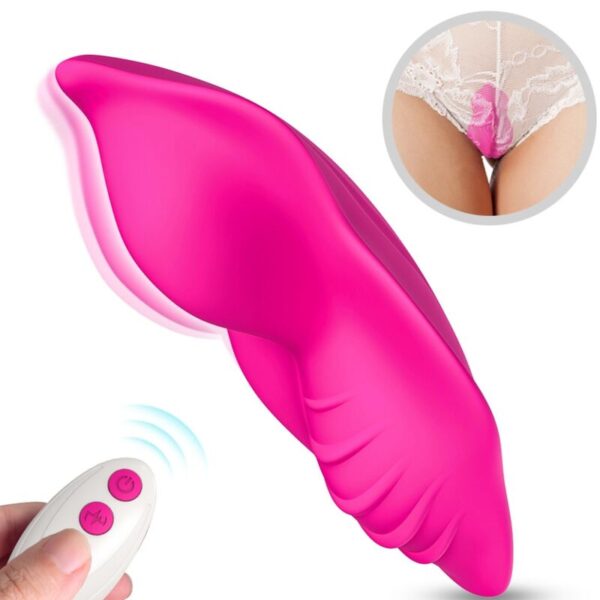 Armony Whisper — Panty Vibrator, Remote Control, Fuchsia — Clitoral Stimulators