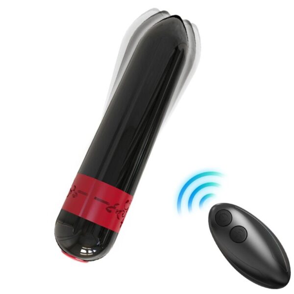Armony Rocket — Bullet Vibrator, Remote Control, Black and Red — Bullet Vibrators