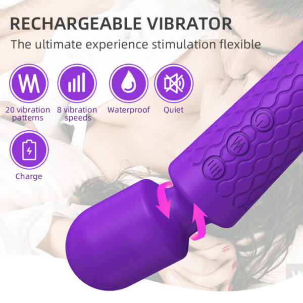 Armony — Wand Massager, Violet — Vibrators — view 2