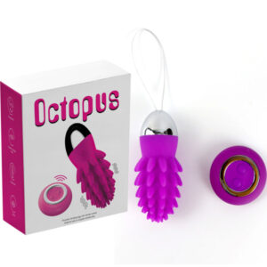 Armony Octopus Cactus — Vibrating Egg, Rechargeable, Violet — Clitoral Stimulators — view 4