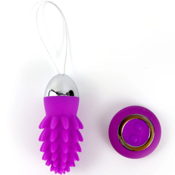 Armony Octopus Cactus — Vibrating Egg, Rechargeable, Violet — Clitoral Stimulators — view 5