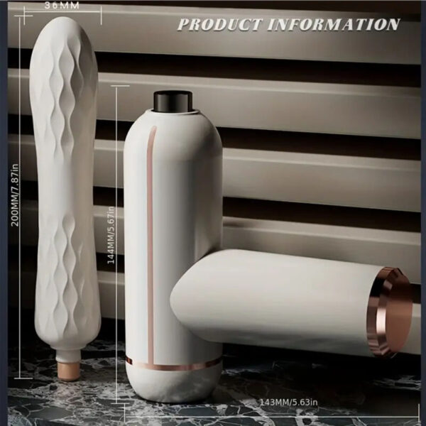 Armony Fking Machine — Vibrator, Silicone, White — Vibrators — view 7