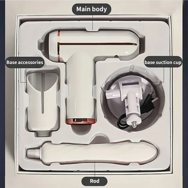 Armony Fking Machine — Vibrator, Silicone, White — Vibrators — view 5