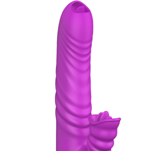 Armony Angelia — Tongue Vibrator, Heated, Violet — Rabbit Vibrators — view 4