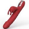 Armony Suck — Rabbit Vibrator, Burgundy — Clitoral Stimulators